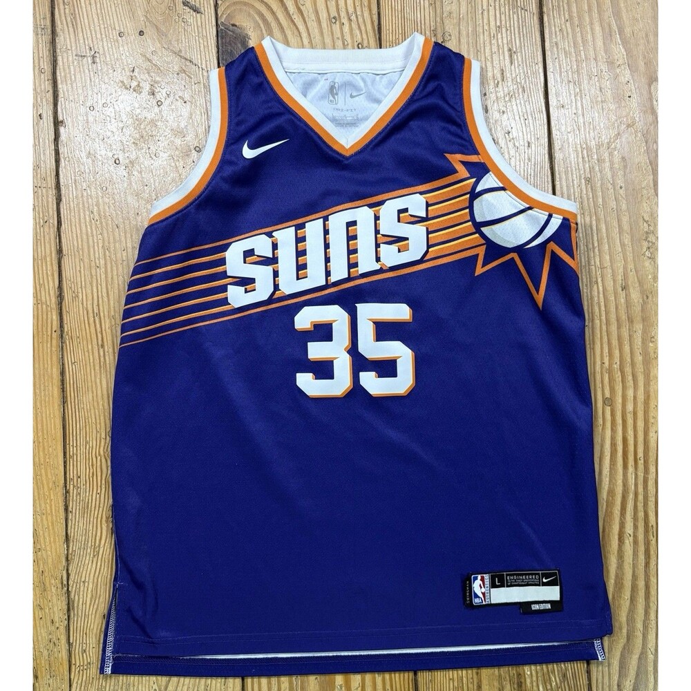 Kevin Durant Phoenix Suns NBA Basketball Jersey L Nike Swingman ICON Edition